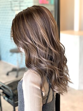 フェーディン(fa/din) バレイヤージュプラチナベージュ