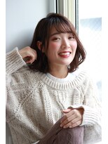 ヘアリゾートエーアイ 北千住店(hair resort Ai)&nbsp;20代30代40代50代 色っぽふんわりミディの重軽ウェーブヘア♪