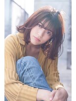 オースティン 門前仲町(AUSTIN)&nbsp;AUSTIN☆外ハネボブアッシュブラウンネオウルフツイストパーマ