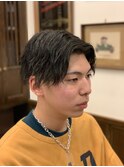 一周ツーブロフェード