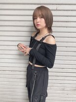 リアイス(Re:ICE)&nbsp;ミニウルフ/くすみブルー/流れるレイヤー/インナーハイライト