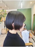 軽めショートボブ