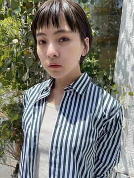 メゾン(Maison) 【Maison】大人のオン眉ショートヘア