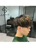 カルロイースタイル(CARLO e-style)&nbsp;フェザーマッシュ+ハイライト