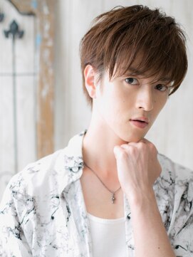 モッズヘアメン 名護大東店(mod's hair men) ハイライトで透明感ウザバング無造作クラウドマッシュg名護大東