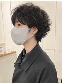 ショートウルフパーマ