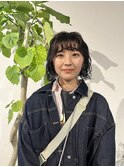 CAF FUKO/黒髪/くるくるボブパーマ/スパイラル/大阪/心斎橋