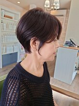 ミエル(miel) 【hair design miel】大人ショート