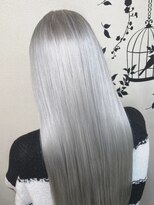 フラワー ナガハマ(Flower Nagahama)&nbsp;ホワイトシルバー×スーパーロング