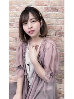 ニスル 上尾店(NISURU)&nbsp;似合わせカット/大人ガーリー/ダークアッシュ/着物/上尾/上尾駅