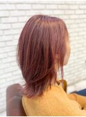 くすみ系カラー大人可愛いピンクベージュ♪