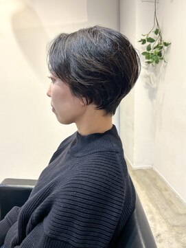 レトン 銀座(leton) くせ毛カット/ハンサムショート/美髪/似合わせ/切りっぱなしボブ