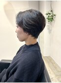 くせ毛カット/ハンサムショート/美髪/似合わせ/切りっぱなしボブ
