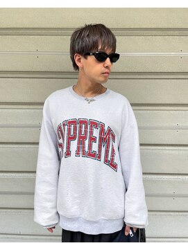 ランド(LAND) メンズ　ショート　ブリーチヘアカラー