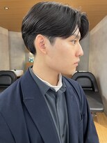 ニコ トウキョウ(nico TOKYO)&nbsp;メンズ/センターパート/ニュアンスパーマ/シースルーマッシュ