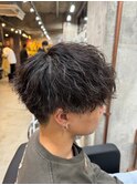ダークアッシュ/韓国マッシュ/ニュアンスパーマ[錦糸町駅/men's]