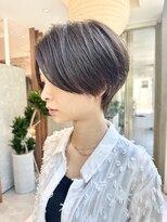 ビュートリアム 南青山(BEAUTRIUM)&nbsp;前髪なしショート/ショートヘア/ハンサムショート/30代40代50代