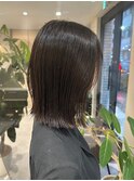 透明感ナチュラルグレージュ/ミディアム