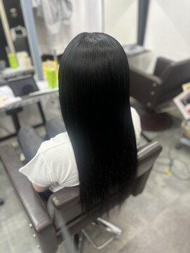 プルエクステのお店ネクスト(NEXT) #プルエクステ#黒髪ロング