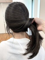 ネイロ バイ ジルブラン 葛西(NeiRo by JIL BLAN)&nbsp;レイヤーカット白髪ぼかしハイライトダブルカラーインナーカラー