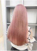 ダブルカラーピンクカラーケアブリーチハイトーン韓国