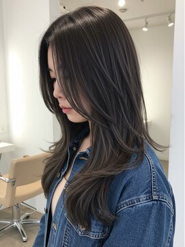 エル 新小岩(elu) 美髪/ワイドバング/レイヤーカット/くすみベージュ/新小岩駅