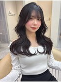 イメチェンヘアスタイル美髪のススメワイドバングブルーブラック
