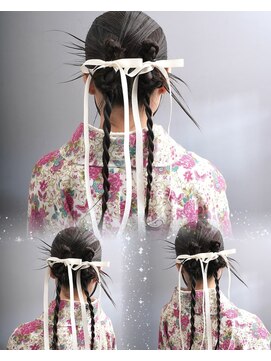 レボル(REVOL) 卒業式成人式袴振り袖着物ヘアセットヘアアレンジカチモリy2k