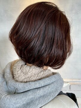 アトリエ ミム 二子玉川店(atelier mim) 大人ミディアムボブ 髪質改善トリートメント 30代 40代 艶髪