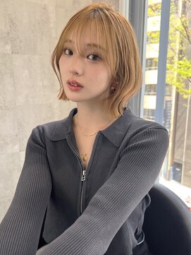 ラベル 渋谷(LAVEL) ２０代３０代お洒落☆レイヤーボブレイヤーカット韓国