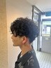 【宮里限定】大人気頭皮爽快コース！メンズcut＋炭酸＋ミントシャンプースパ