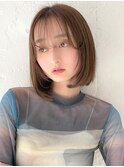 【La fith】ふんわりボブ×シースルーバング