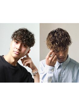 GROOMER/S独自の《スペインカール×骨格矯正フェード》シルエットに拘ったカール&フェードが定評◎[神保町]