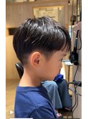 キッズカット/ツーブロックナチュラルショート　archive垂水
