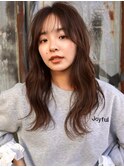 【buZon高田馬場】ロングレイヤー×柔らかウェーブパーマ