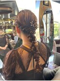 編み下ろしヘアセット元町石川町横浜GLITZ