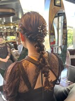 グリッツ (GLITZ)&nbsp;編み下ろしヘアセット元町石川町横浜GLITZ
