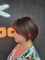 トットニゴー(totto nigoo)&nbsp;ショートボブ&インナーカラー