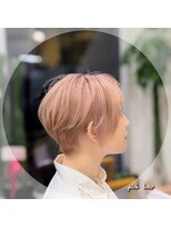 ピヴォヘアー(pivo hair)&nbsp;ピンクベージュ　ショートボブ
