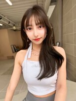 アンジェリカ 名古屋店(ANGELICA)&nbsp;ANGELICA ふんわり透明感×シルキーダークブラウン