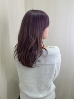 インビテーション(invitation) ブリーチありビンクラベンダー うさぎピンク パープルピンク