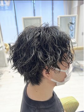 ビス ヘア アンド ビューティー 西新井店(Vis Hair＆Beauty) メンズショートスタイル×シャドウパーマ