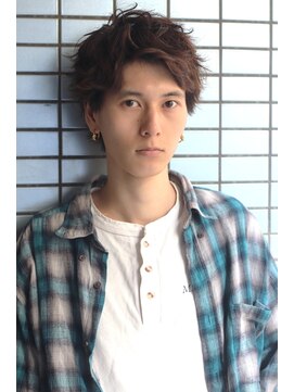 ブークル(boucle) ベリーショート/イメチェン/ナチュラルショート/ブラウンカラー