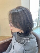 リトルガーデン(Little Garden) ミディアム☆オリーブグレージュ