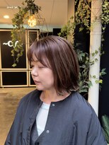 シファー(～Cifer)&nbsp;【翔】白髪ぼかし/レイヤー/ボブ/ミディアムボブ/40代/50代