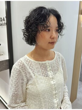 ヘアー ウル(HAIR URU) クリクリパーマショート