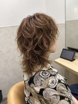 サロウィン 那覇店(SALOWIN) 無造作ウルフパーマ×レイヤー