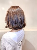 ヘアーガーデン オーパスリンク 池袋(hair garden Opus Link)&nbsp;外ハネパーマボブ●20代 30代 40代 50代 60代