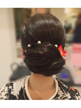 ソレイユミュー トロワ(Soleil mju trois) 和髪シニヨン