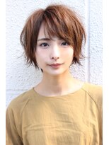 レウナ 外苑前(Reuna)&nbsp;大人可愛い　束感ショート　カジュアルショート　２０代３０代